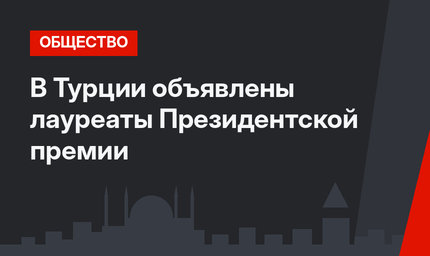 В Турции объявлены лауреаты Президентской премии 