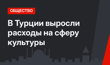 В Турции выросли расходы на сферу культуры