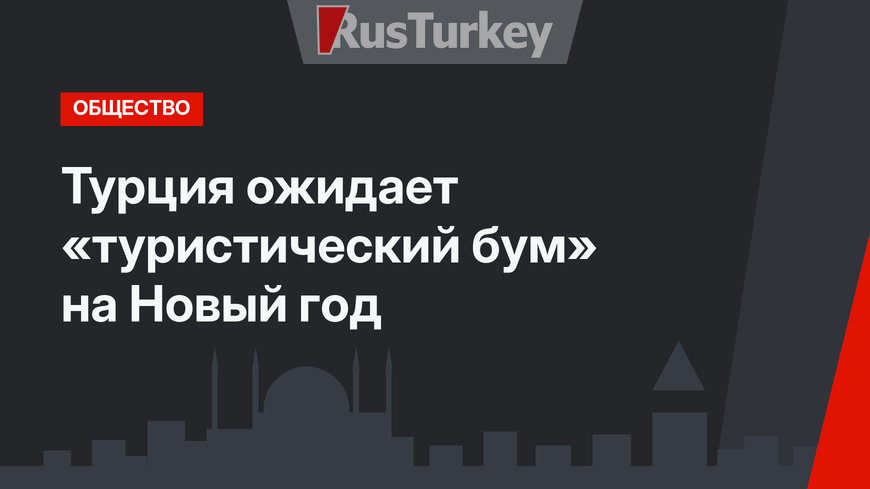 Турция ожидает «туристический бум» на Новый год