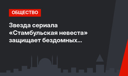 Звезда сериала «Стамбульская невеста» защищает бездомных животных