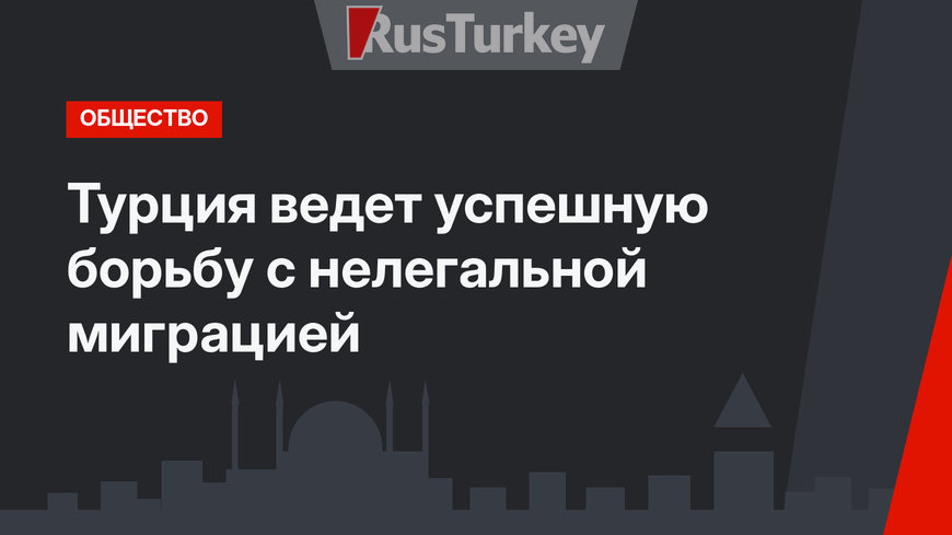 Турция ведет успешную борьбу с нелегальной миграцией