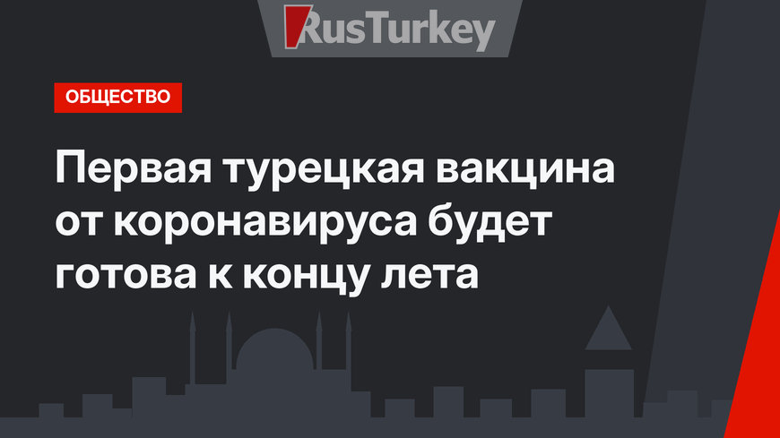 Первая турецкая вакцина от коронавируса будет готова к концу лета