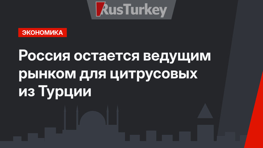 Россия остается ведущим рынком для цитрусовых из Турции