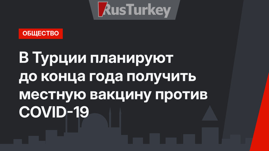 В Турции планируют до конца года получить местную вакцину против COVID-19
