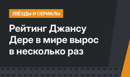 Рейтинг Джансу Дере в мире вырос в несколько раз