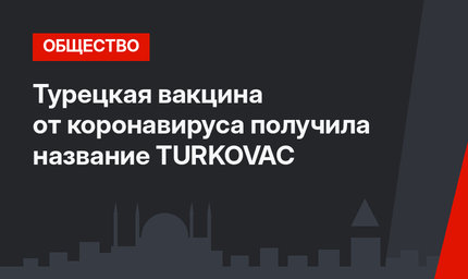Турецкая вакцина от коронавируса получила название TURKOVAC