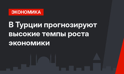 В Турции прогнозируют высокие темпы роста экономики