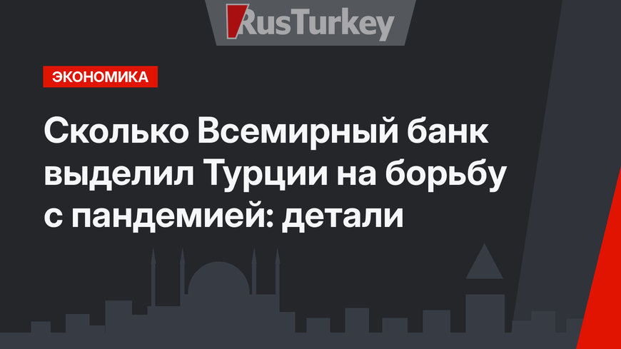 Сколько Всемирный банк выделил Турции на борьбу с пандемией: детали