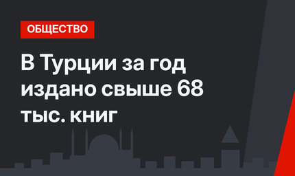 В Турции за год издано свыше 68 тыс. книг