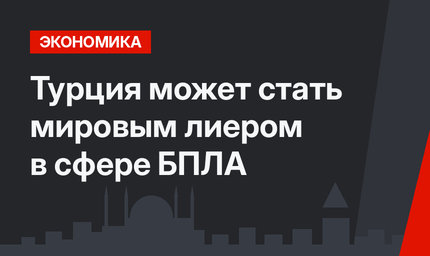 Турция может стать мировым лиером в сфере БПЛА