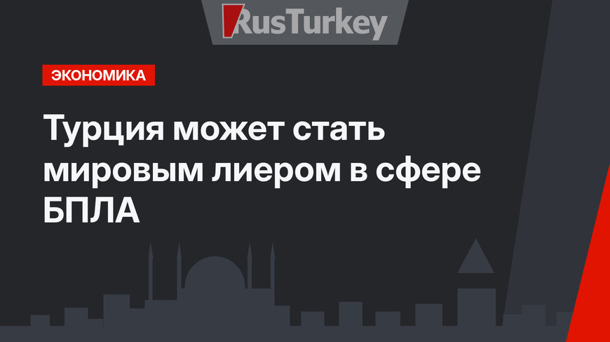 Турция может стать мировым лиером в сфере БПЛА