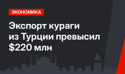 Экспорт кураги из Турции превысил $220 млн