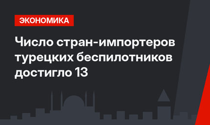 Число стран-импортеров турецких беспилотников достигло 13