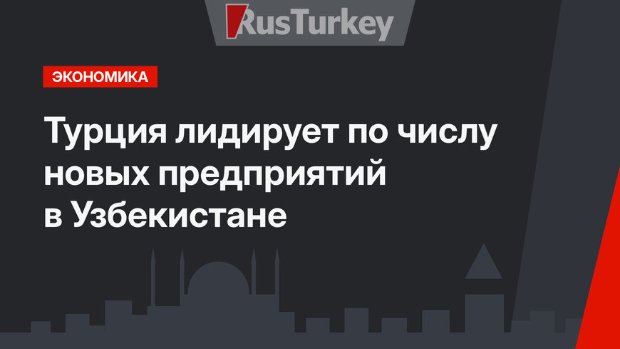 Турция лидирует по числу новых предприятий в Узбекистане