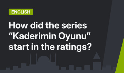 How did the series “Kaderimin Oyunu” start in the ratings?