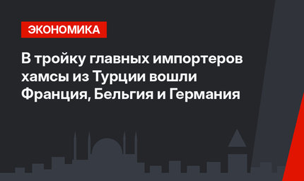 В тройку главных импортеров хамсы из Турции вошли Франция, Бельгия и Германия