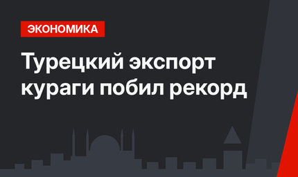 Турецкий экспорт кураги побил рекорд