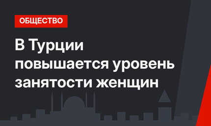 В Турции повышается уровень занятости женщин 