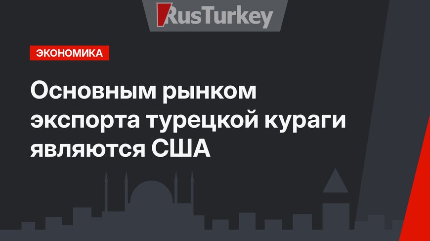 Основным рынком экспорта турецкой кураги являются США