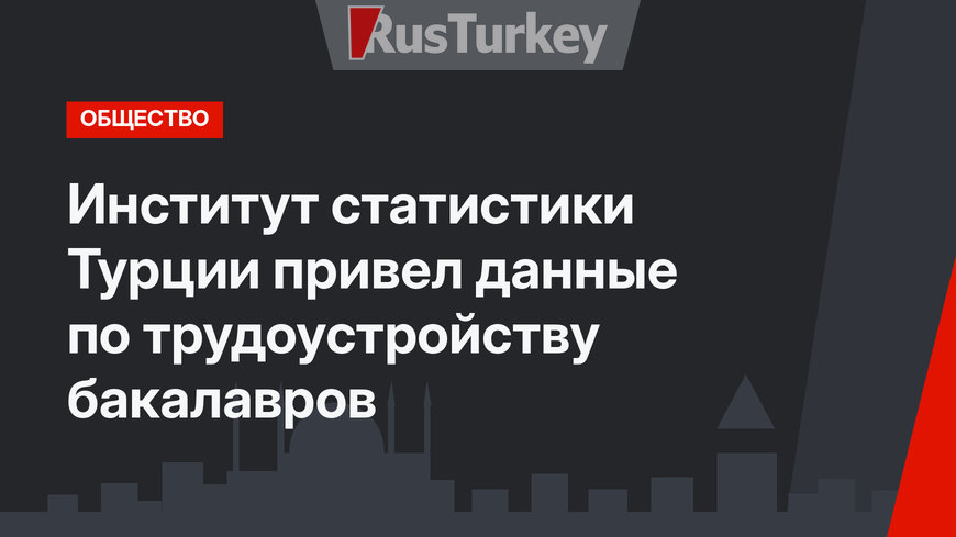 Институт статистики Турции привел данные по трудоустройству бакалавров