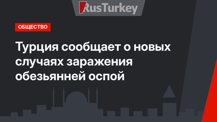 Турция сообщает о новых случаях заражения обезьянней оспой