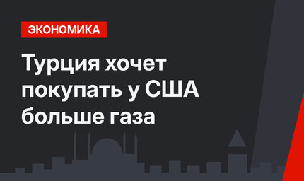 Турция хочет покупать у США больше газа