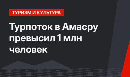 Турпоток в  Амасру превысил 1 млн человек