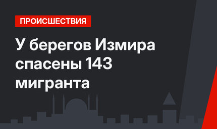  У берегов Измира спасены 143 мигранта