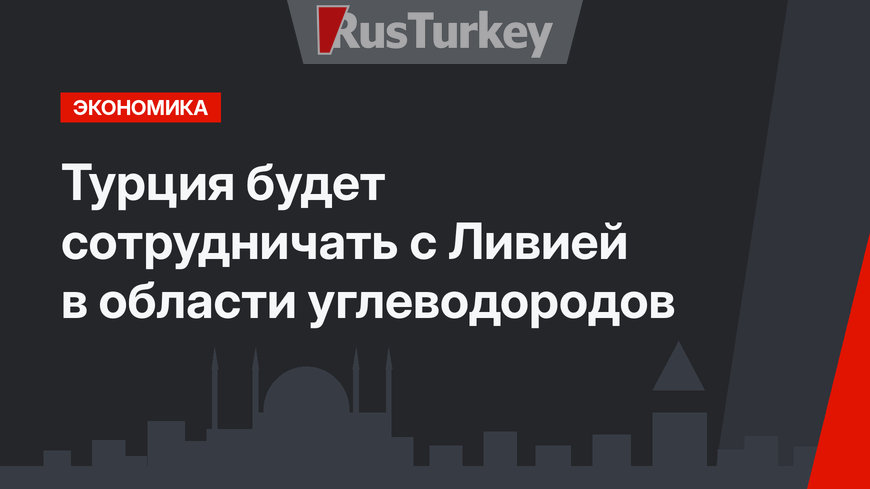 Турция будет сотрудничать с Ливией в области углеводородов