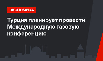 Турция планирует провести Международную газовую конференцию