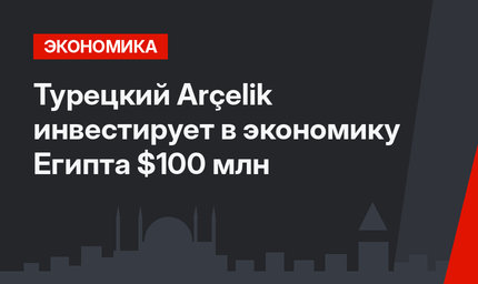 Турецкий Arçelik инвестирует в экономику Египта $100 млн