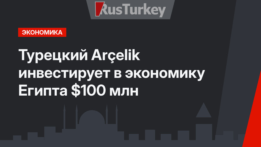 Турецкий Arçelik инвестирует в экономику Египта $100 млн