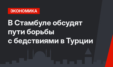 В Стамбуле обсудят пути борьбы с бедствиями в Турции