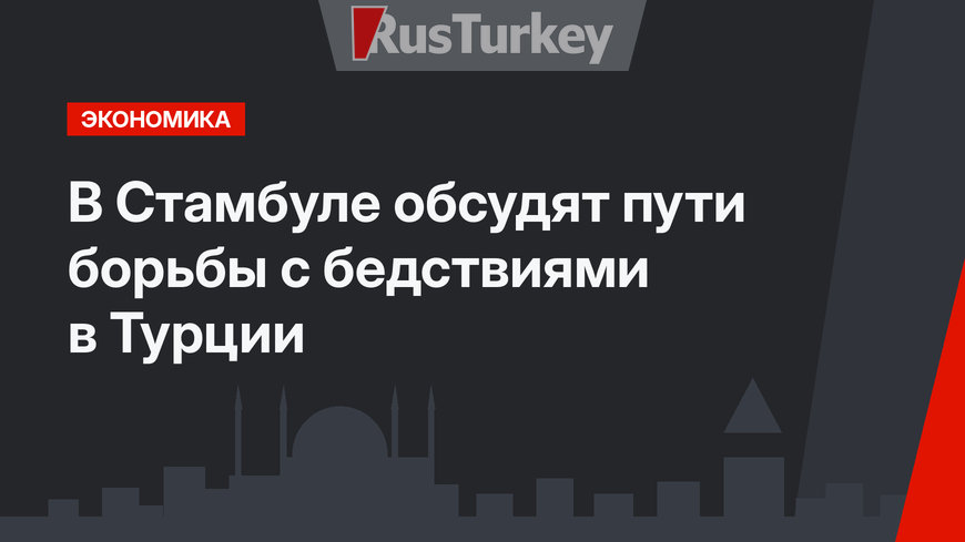 В Стамбуле обсудят пути борьбы с бедствиями в Турции