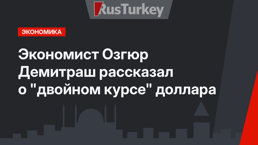 Экономист Озгюр Демитраш рассказал о "двойном курсе" доллара