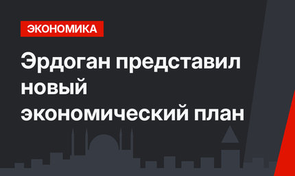 Эрдоган представил новый экономический план