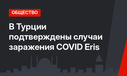 В Турции подтверждены случаи заражения COVID Eris