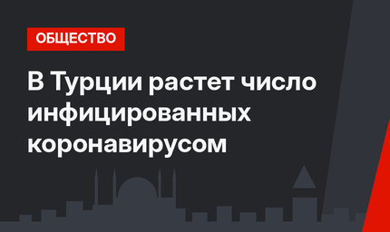 В Турции растет число инфицированных коронавирусом