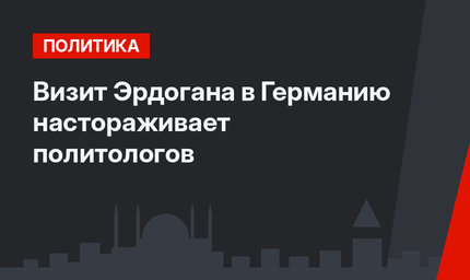 Визит Эрдогана в Германию настораживает политологов