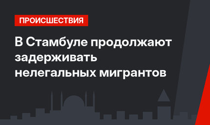 В Стамбуле продолжают задерживать нелегальных мигрантов