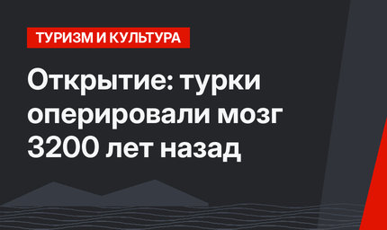 Открытие: турки оперировали мозг 3200 лет назад