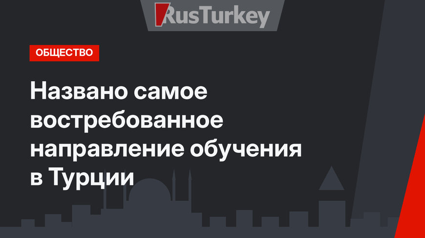 Названо самое востребованное направление обучения в Турции