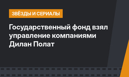 Государственный фонд взял управление компаниями Дилан Полат