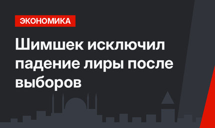 Шимшек исключил падение лиры после выборов