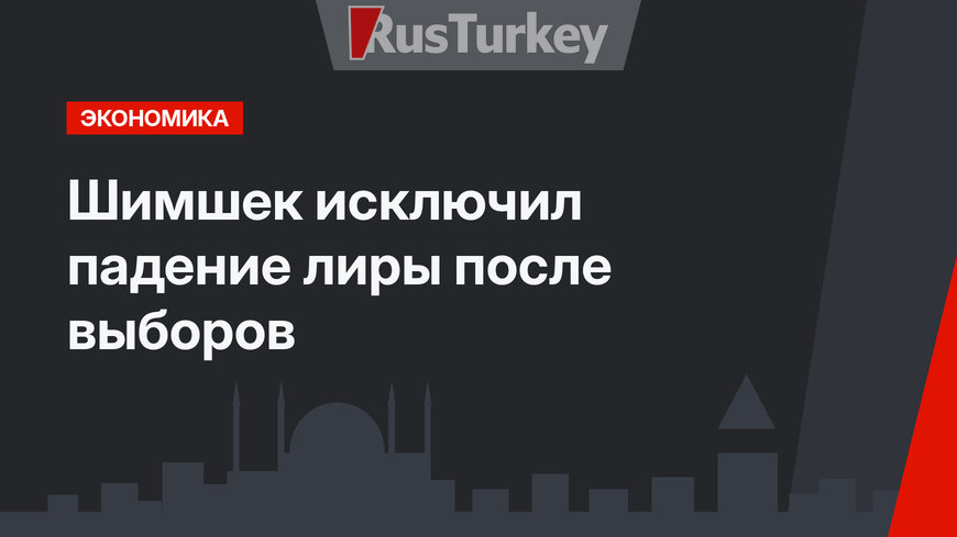 Шимшек исключил падение лиры после выборов
