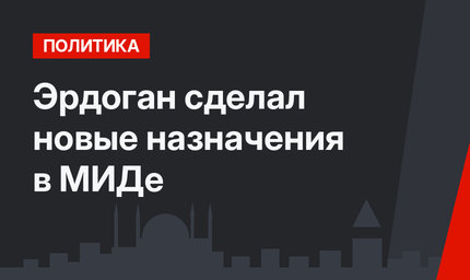 Эрдоган сделал новые назначения в МИДе