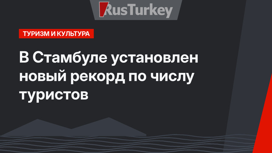 В Стамбуле установлен новый рекорд по числу туристов