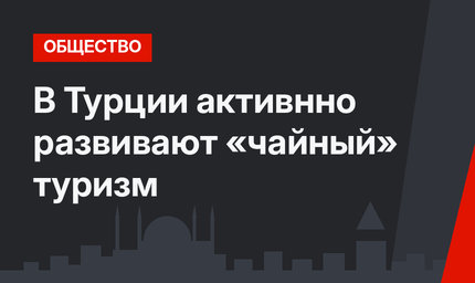 В Турции активнно развивают «чайный» туризм