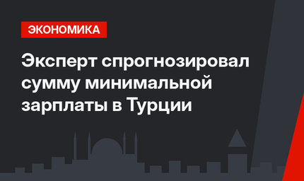 Эксперт спрогнозировал сумму минимальной зарплаты в Турции