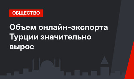 Объем онлайн-экспорта Турции значительно вырос